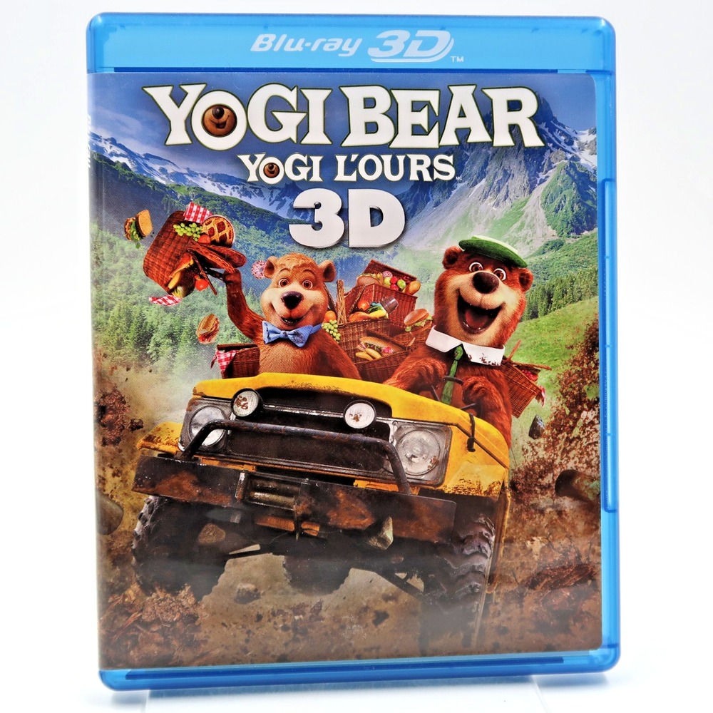 Yogi Bear Blu-ray 3D 2010 Dan Aykroyd Justin Timberlake Movie G Warner Home